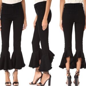 Citizens of Humanity Drew Flounce Black Jeans size 26